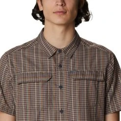 Columbia Silver Ridge Plaid Skjorte SS, Herre
