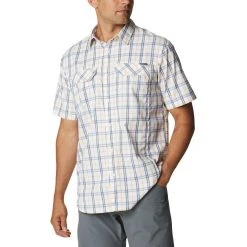 Columbia Silver Ridge Lite Plaid Skjorte SS, Herre -Arc’teryx butik 511975 Columbia M SilverRidge Lite Plaid SS 1711591 103