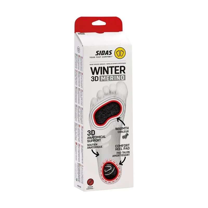 Sidas Winter 3D Indlægssål Med Merinould 3 Sidas Winter 3D Indlægssål Med Merinould - Billede 3