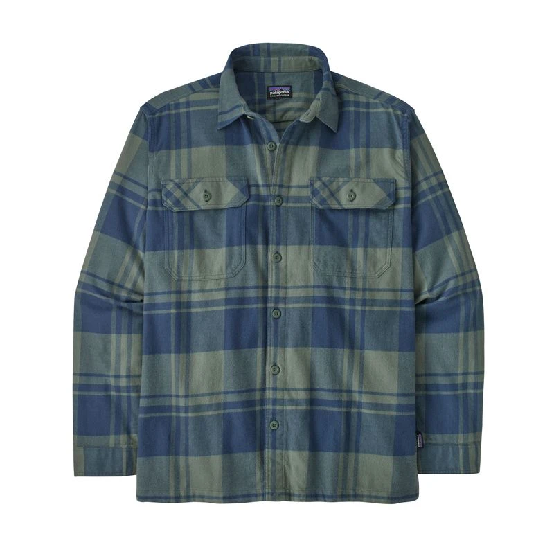 Patagonia L/S Organic Cotton MW Flannel Skjorte, Herre 1 Patagonia L/S Organic Cotton MW Flannel Skjorte, Herre