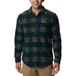 Columbia Flare Gun Fleece Skjorte, Herre -Arc’teryx butik 512501 COLUMBIA M Flare Gun Fleece Over Shirt 1866624 370