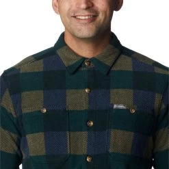 Columbia Flare Gun Fleece Skjorte, Herre -Arc’teryx butik 512501 COLUMBIA M Flare Gun Fleece Over Shirt 1866624 370 2