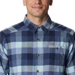 Columbia Cornell Woods Flannel Skjorte, Herre -Arc’teryx butik 512516 COLUMBIA M Cornell Woods Flannel LS Shirt 1617951 482 2