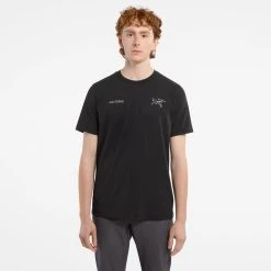 Arc'teryx Captive Split T-Shirt, Herre -Arc’teryx butik 513148 Arcteryx M Captive Split SS T Shirt 30228 Black 1