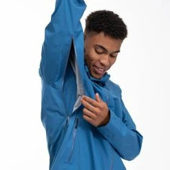 Bergans Skar Light 3L Skaljakke, Herre -Arc’teryx butik 514383 Bergans M Skar Light 3L Jkt NorthSea Blue 3058 24116 3