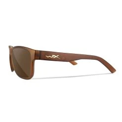 Wiley X Wiley WX Ovation Solbrille, Brun Glas, Mat Brun Stel, Unisex -Arc’teryx butik 514391 Wiley X Ovation solbriller AC6OVN02 1