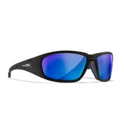Wiley X Wiley WX Boss Solbrille, Captivate Polaroid Glas, Mat Sort Stel, Unisex -Arc’teryx butik 514393 Wiley X Boss Captivate solbriller CCBOS09 1