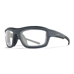 Wiley X Wiley WX Ozone, Captivate Polaroid Glas, Mat Grå Stel, Unisex